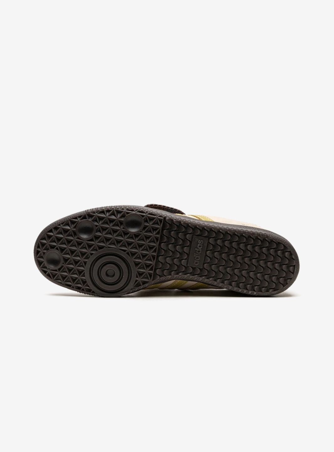 Adidas Samba Wales Bonner Ecrtin Brown sneaker with unique design and luxurious materials. 4
