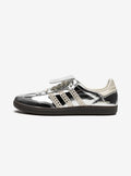 Adidas Samba Wales Bonner Shimmering sneaker in metallic silver.