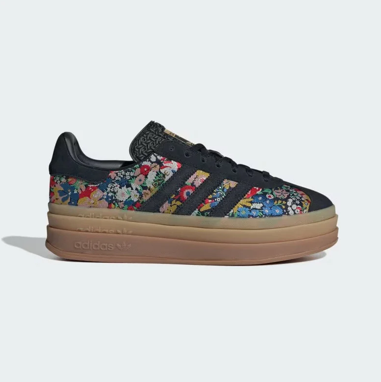 Adidas x Liberty London Sambae Elegant Sneakers in Collegiate Black