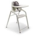 Adjustable High Chair in White for Infants and Toddlers
