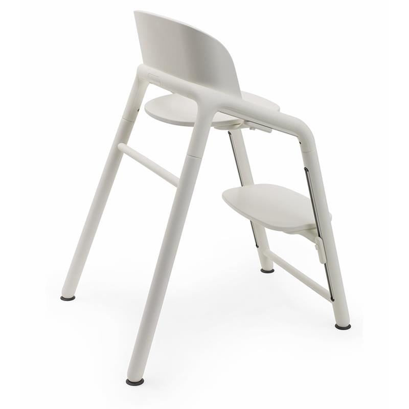 Adjustable High Chair in White for Infants and Toddlers 3