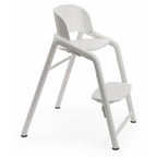 Adjustable High Chair in White for Infants and Toddlers 4