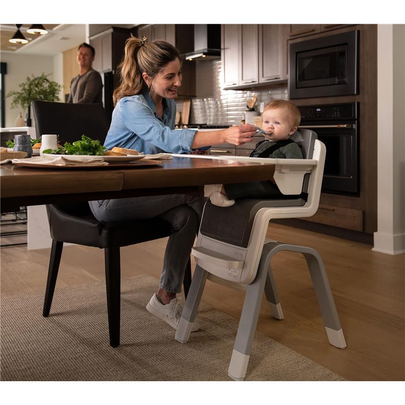 Adjustable High Chair in Gray 2