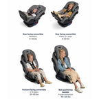 Convertible Car Seat Black 3