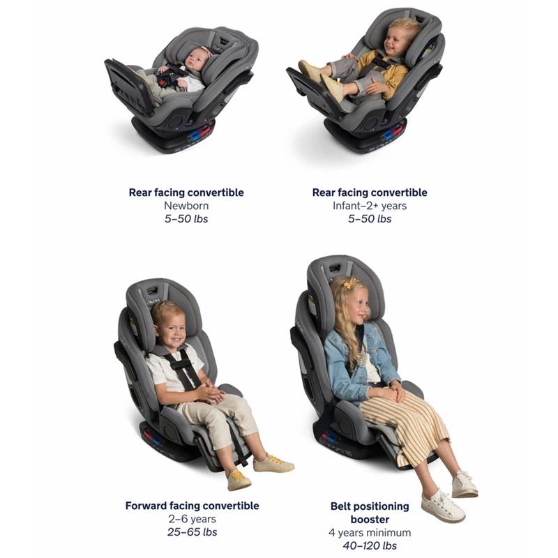 Convertible Car Seat Black 3