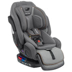 Convertible Car Seat in Gray with Adjustable Leg Rest
