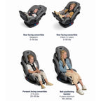 Convertible Car Seat Black 7