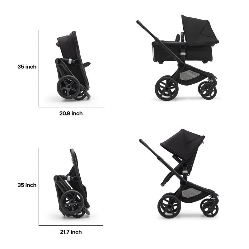 Stroller Gray with Advanced Suspension and One-Hand Fold 10