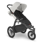 Jogging Stroller with Responsive Suspension in White