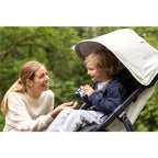 Jogging Stroller with Responsive Suspension in White 8
