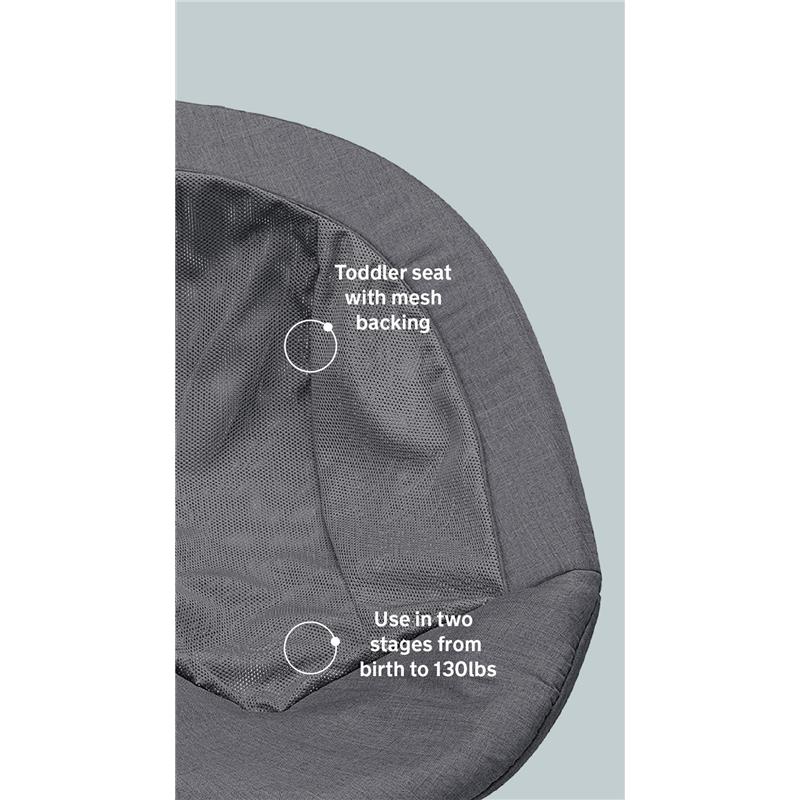 Baby Bouncer with Sway Motion in Gray 2