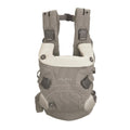 Baby Carrier with Breathable Mesh and Adjustable Straps in Gray