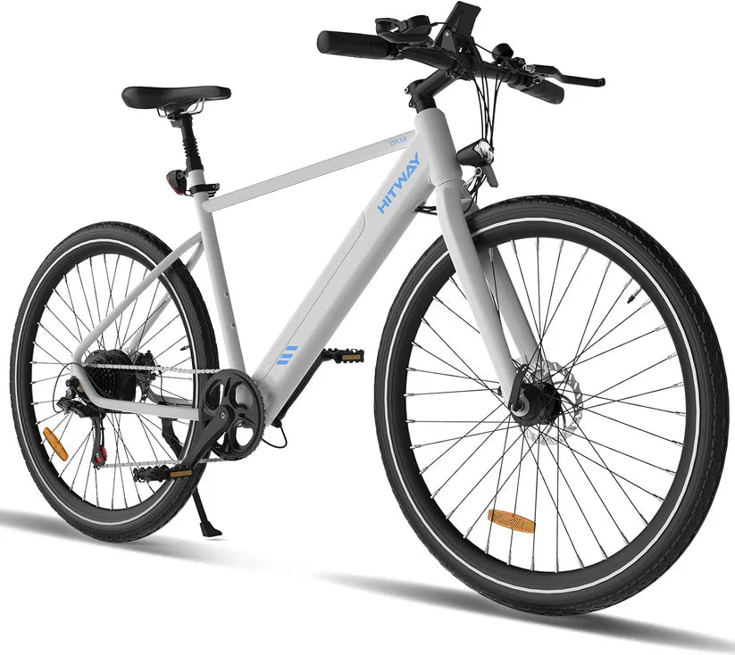 Best Electric Mountain Bike in Black, White, and Sky Blue colors. 9