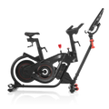 Bowflex VeloCore Bike for indoor fitness with leaning feature.