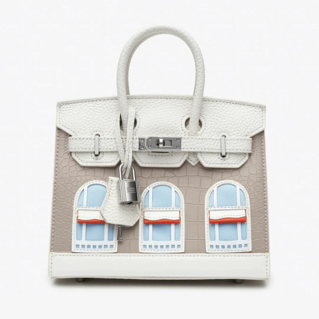 Caldwell Elegant Bag made from genuine leather with a structured design.