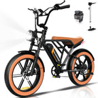 ColorWay BK29 Vibrant E Bike in Orange
