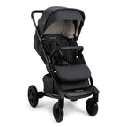 Stroller Black with One-Hand Fold and All-Season Seat