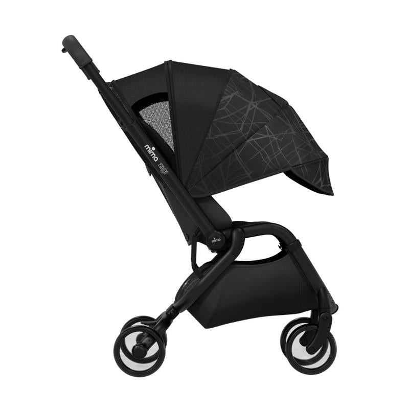 Compact Folding Stroller Black 2