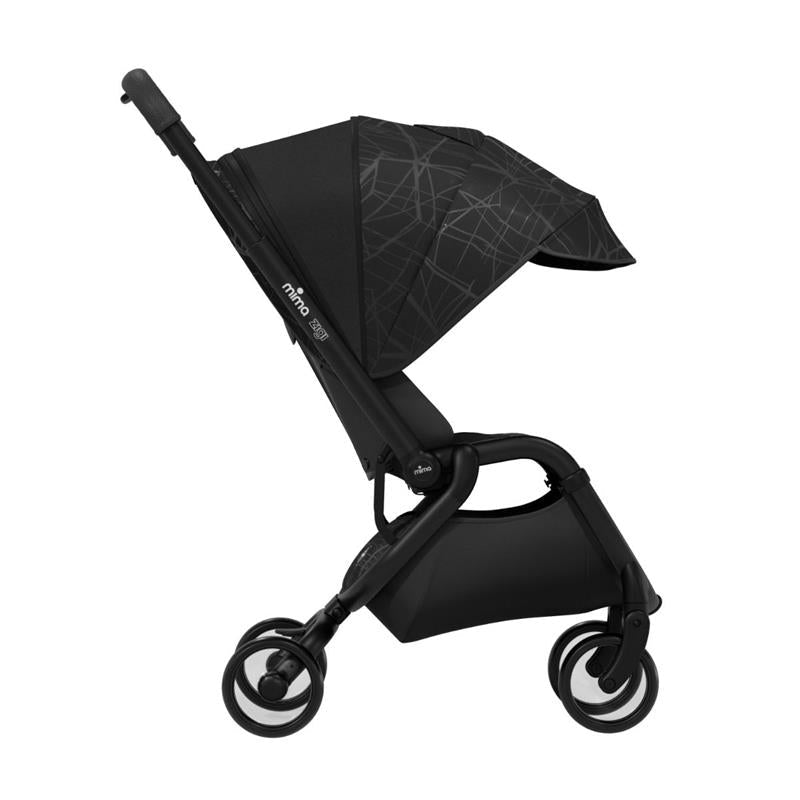 Compact Folding Stroller Black 3