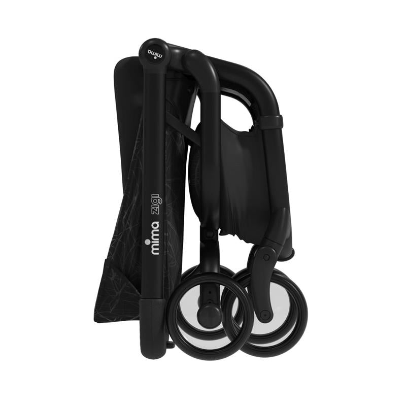 Compact Folding Stroller Black 5