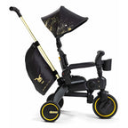 Folding Trike Black with Gold Accents 7