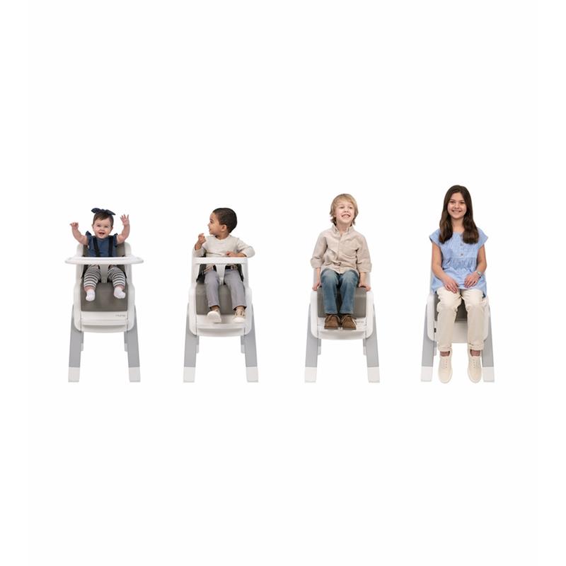 High Chair Gray with Adjustable Features 6