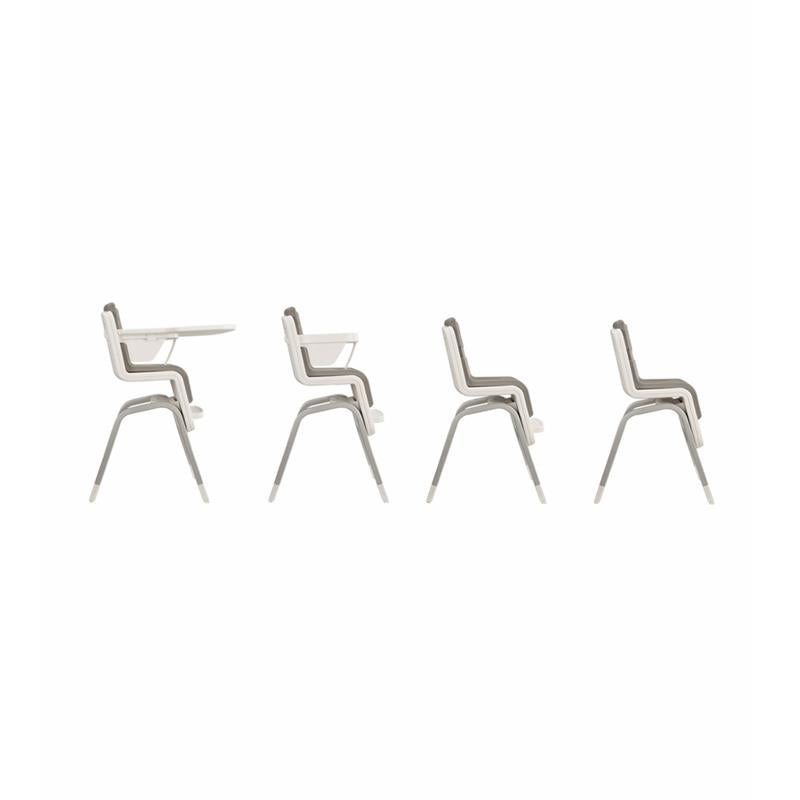 High Chair Gray with Adjustable Features 7