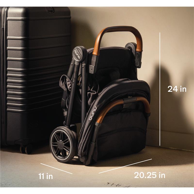 Compact Stroller Black with Travel Bag 10