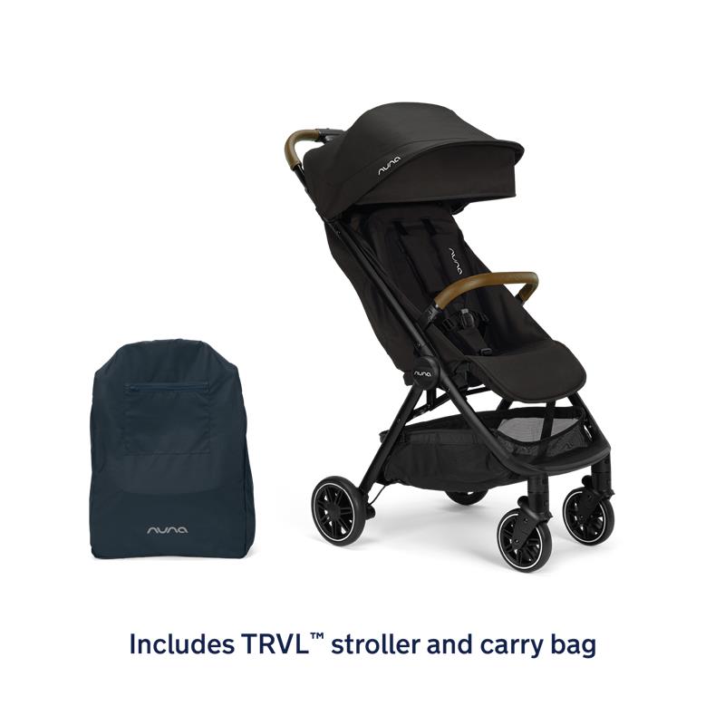 Compact Stroller Black with Travel Bag 4