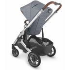 Stroller with Advanced Suspension and Comfort Features in Blue 3