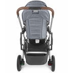 Stroller with Advanced Suspension and Comfort Features in Blue 5