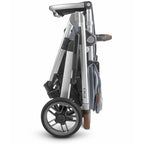Stroller with Advanced Suspension and Comfort Features in Blue 7