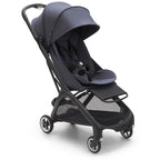 Compact Travel Stroller with Sun Canopy in Black