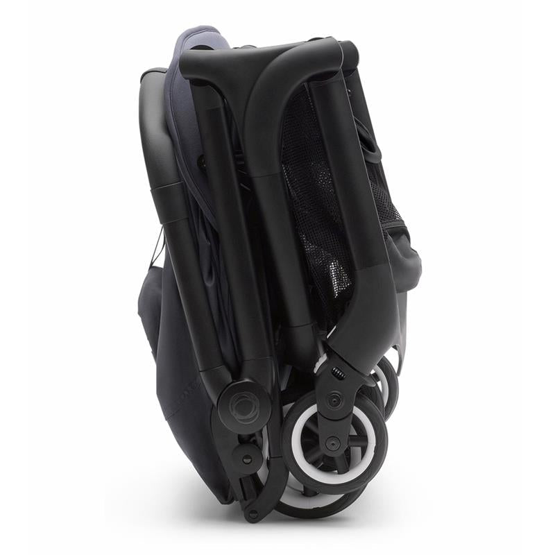 Compact Travel Stroller with Sun Canopy in Black 2