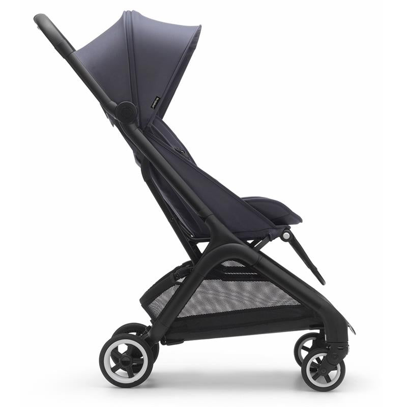 Compact Travel Stroller with Sun Canopy in Black 6