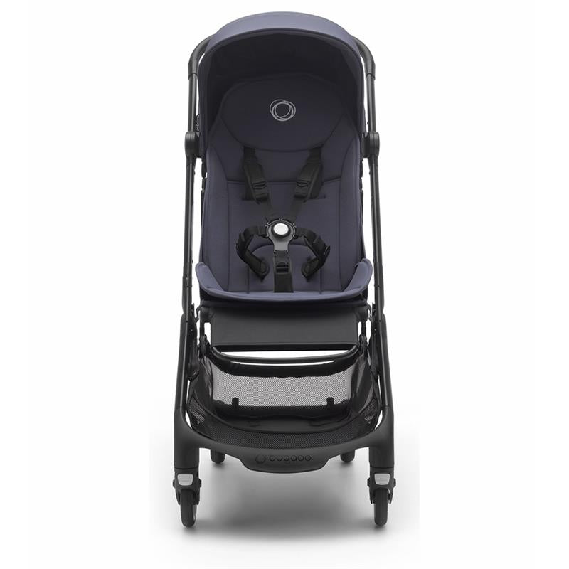 Compact Travel Stroller with Sun Canopy in Black 7