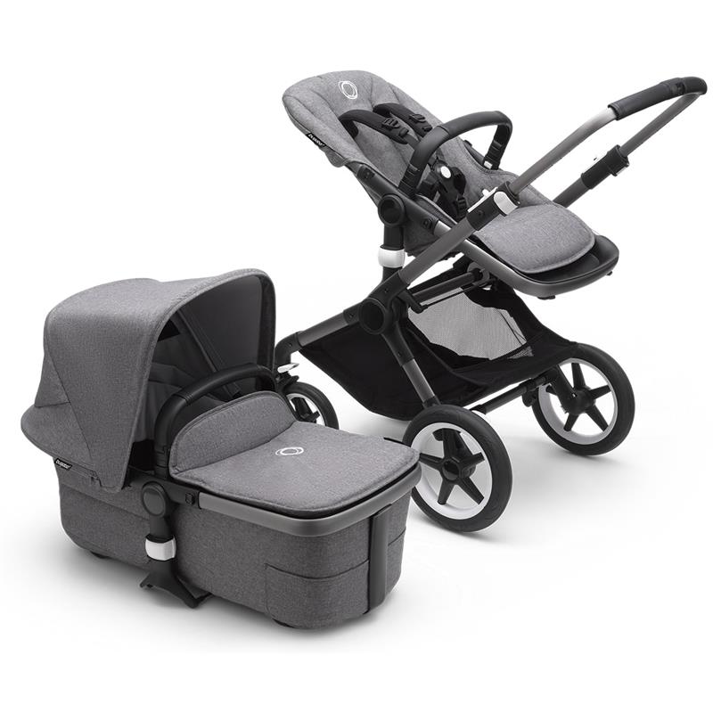Stroller with Advanced Suspension in Gray