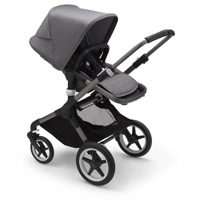 Stroller with Advanced Suspension in Gray 4