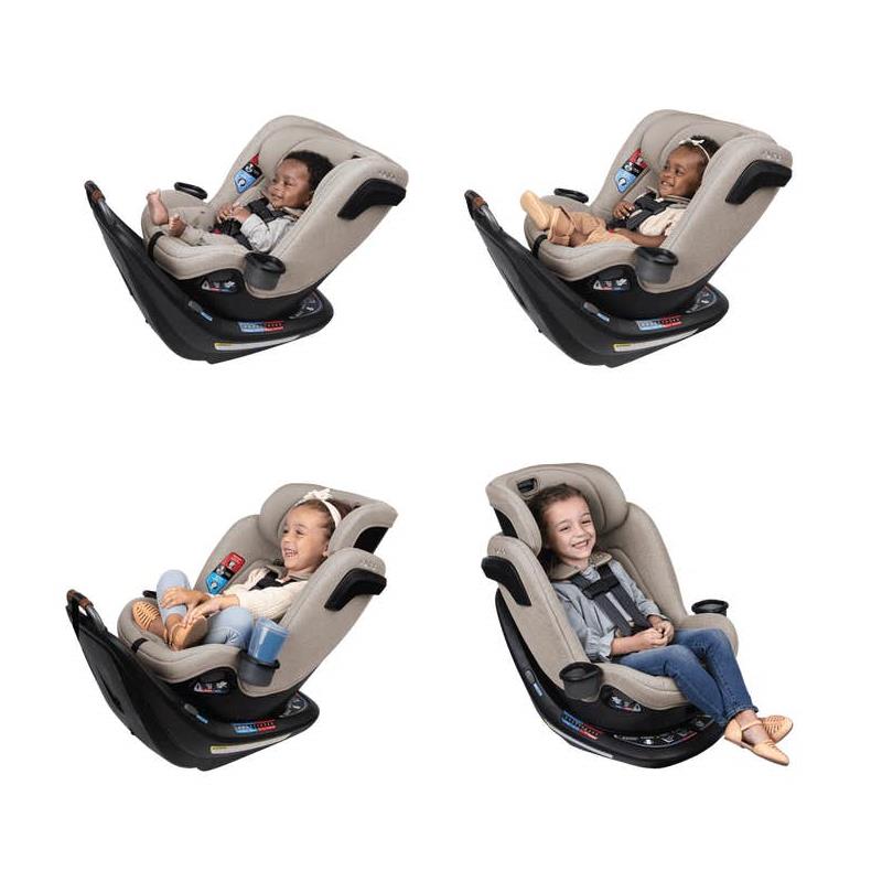 Convertible Car Seat Beige with 360-Degree Rotation 11