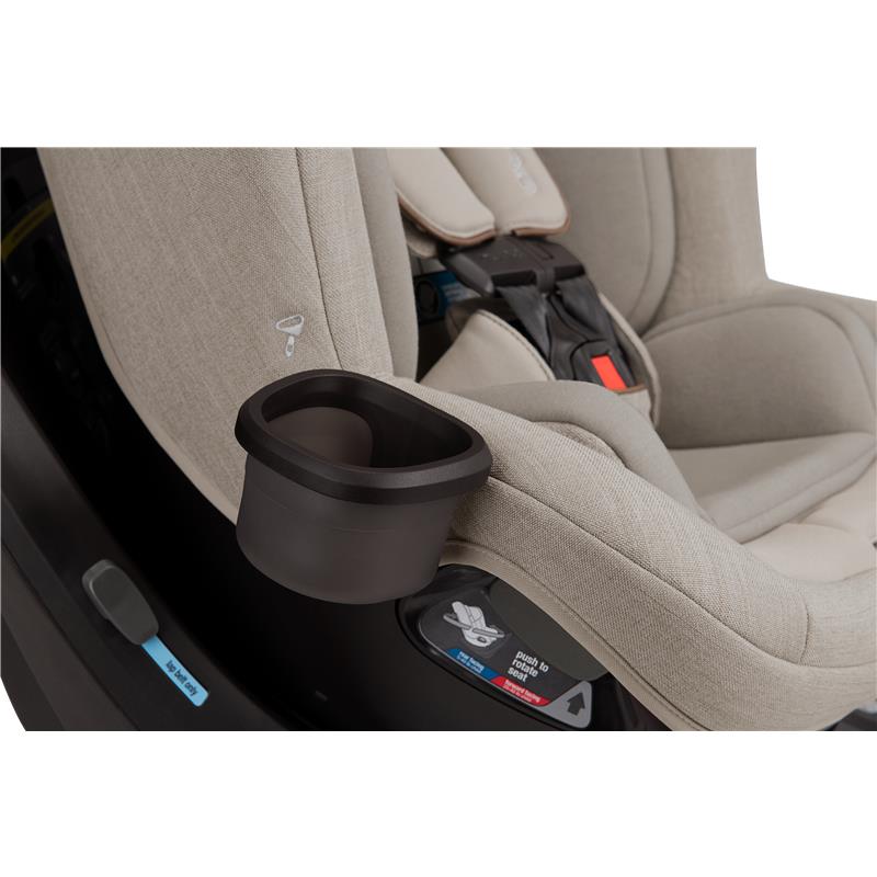 Convertible Car Seat Beige with 360-Degree Rotation 9