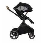 Convertible Stroller with Dual Canopy in Black 4
