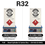 R32 Refrigerant Gas Blue Cylinder 6
