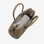 Elara Elegant Tote in soft full-grain leather with spacious interior. 13