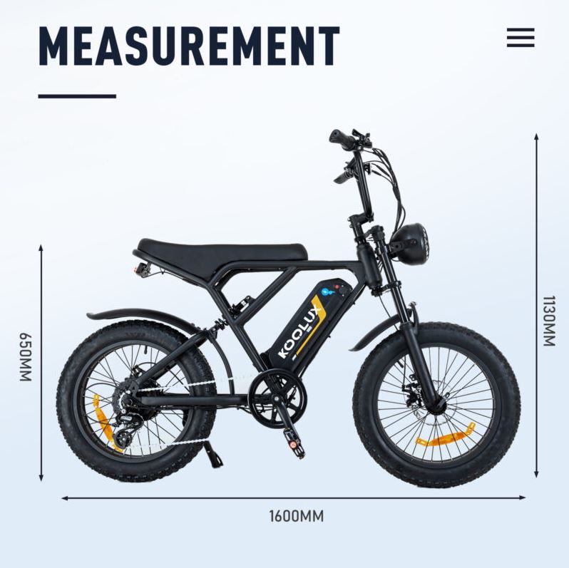 Affordable electric bike in sleek black design 2