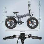 Versatile electric bike with 750W motor and 50 miles range. 4