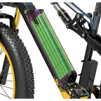 Electric Mountain Bike in blue color for adults 3