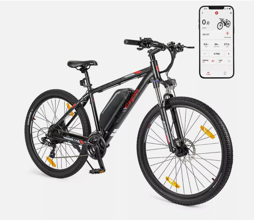 Electric Mountain Bike M2 29 with powerful motor and rugged design