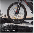 Electric Mountain Bike M2 29 with powerful motor and rugged design 13