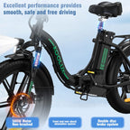 Electric Mountain Bike with powerful features and stylish design. 2
