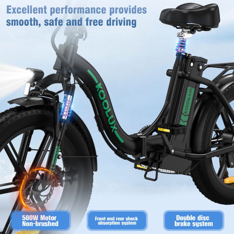 Electric Mountain Bike with powerful features and stylish design. 2